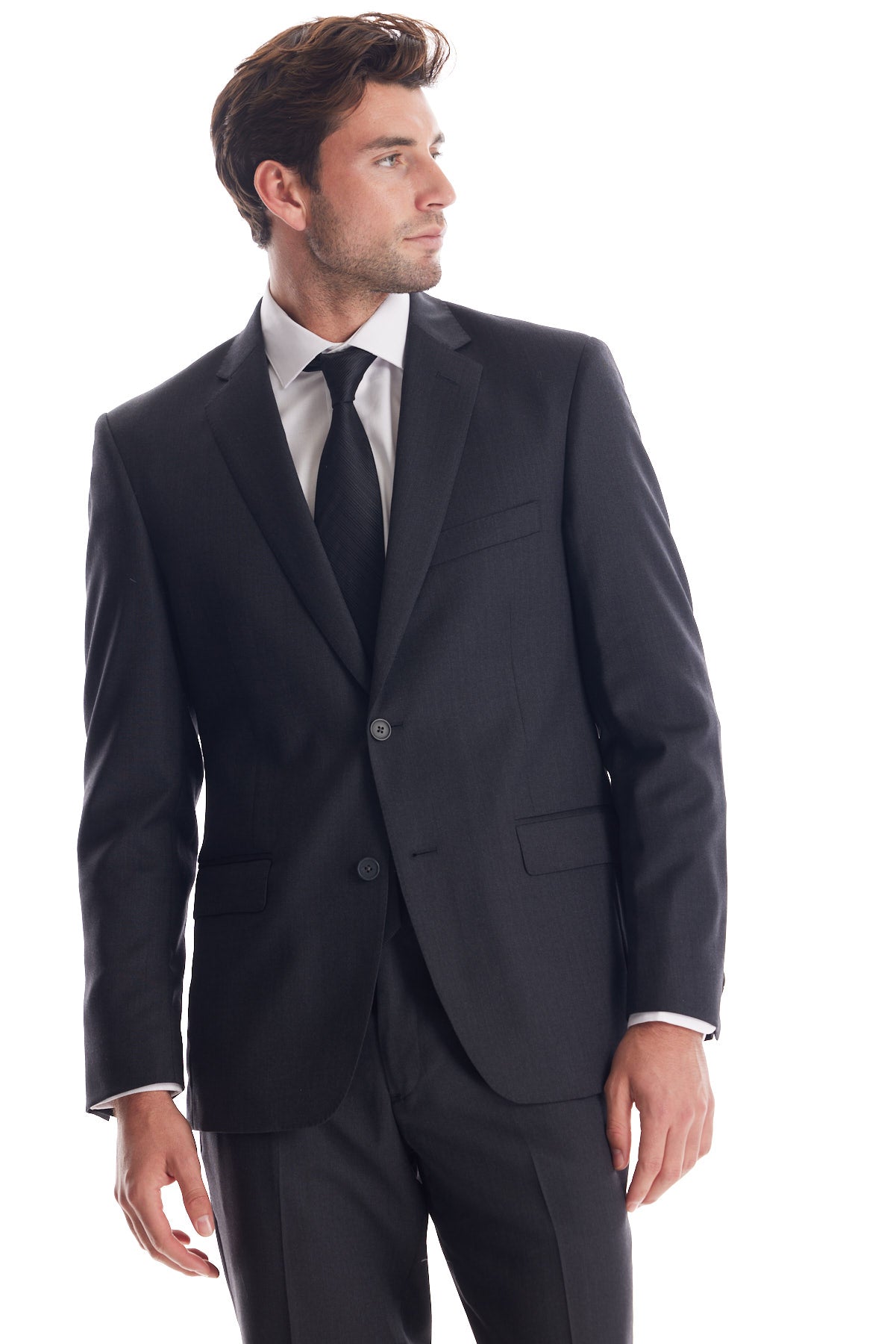 Wool Stretch Suit Separate Coat