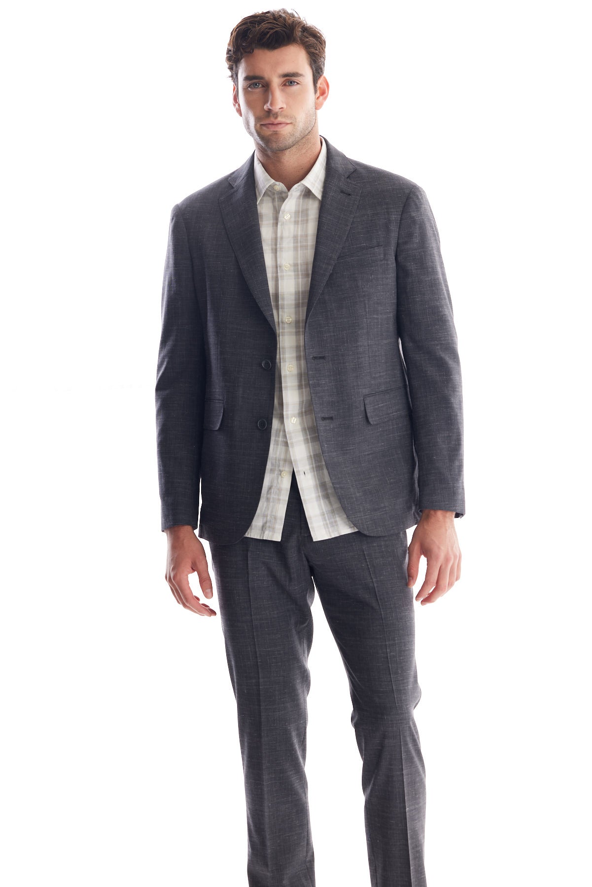 Wool Linen Suit Separate Coat