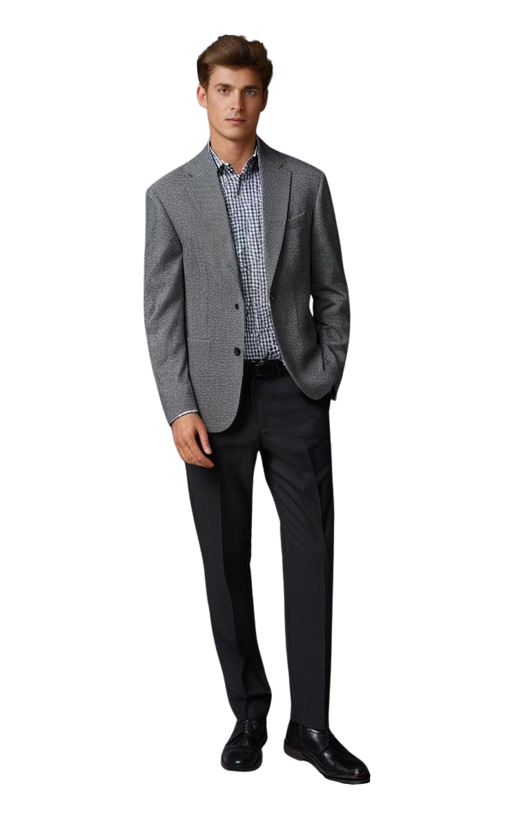 Knit Cotton Sport Coat