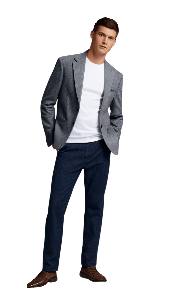 Knit Cotton Sport Coat