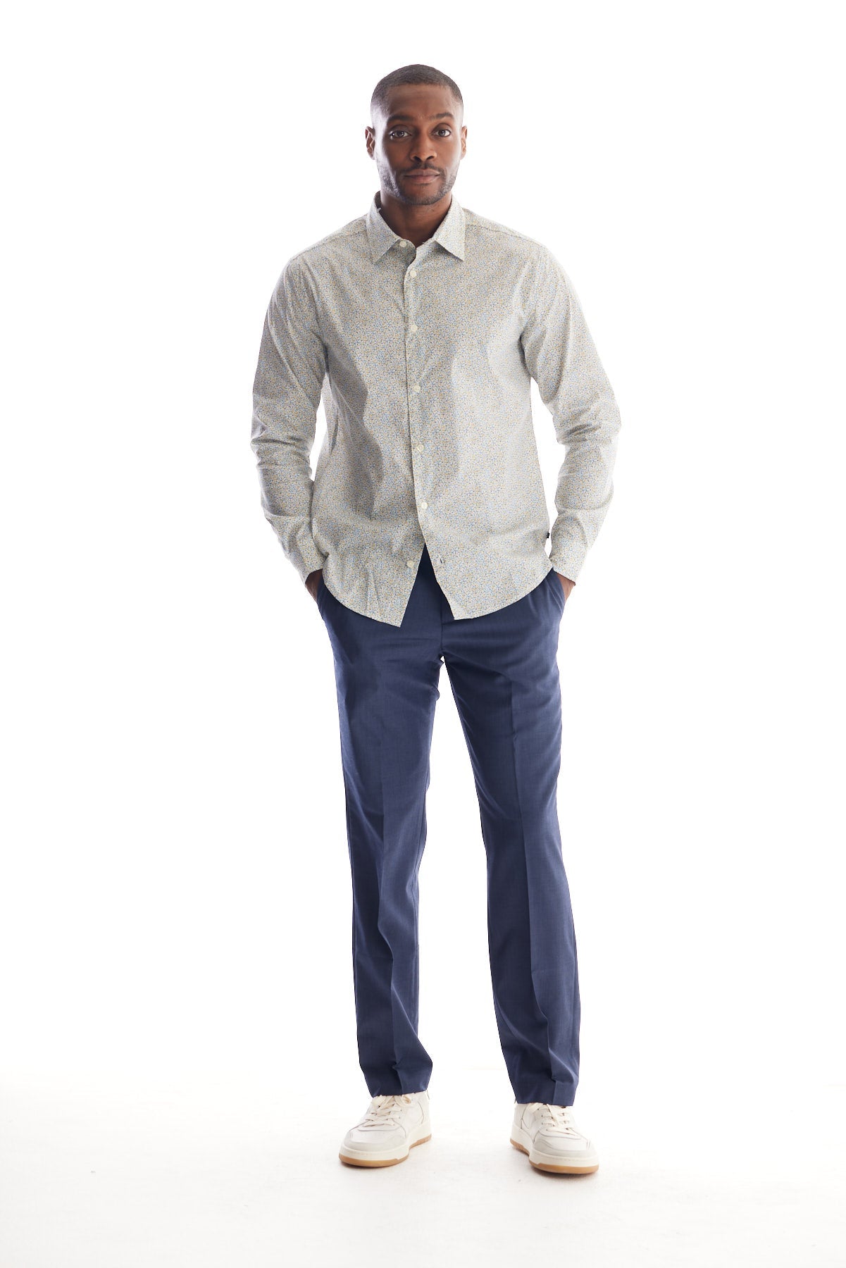 Pagos Long Sleeve Woven Shirt