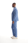 Striped Wool Suit Separate Pant