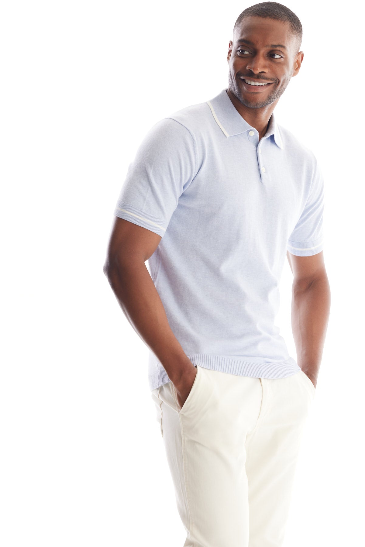 Ferdinand Cotton Silk Short Sleeve Polo