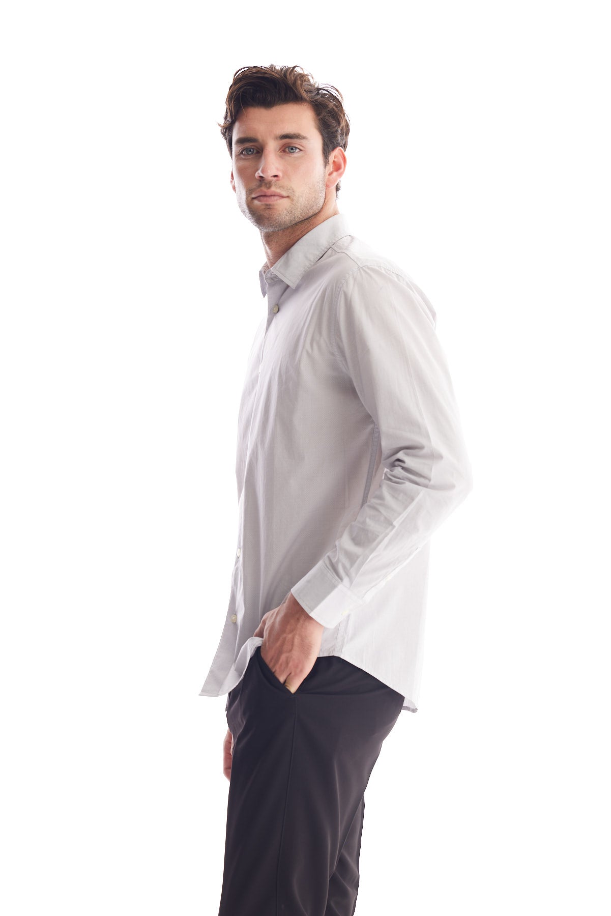 Tecnotela Long Sleeve Woven Shirt