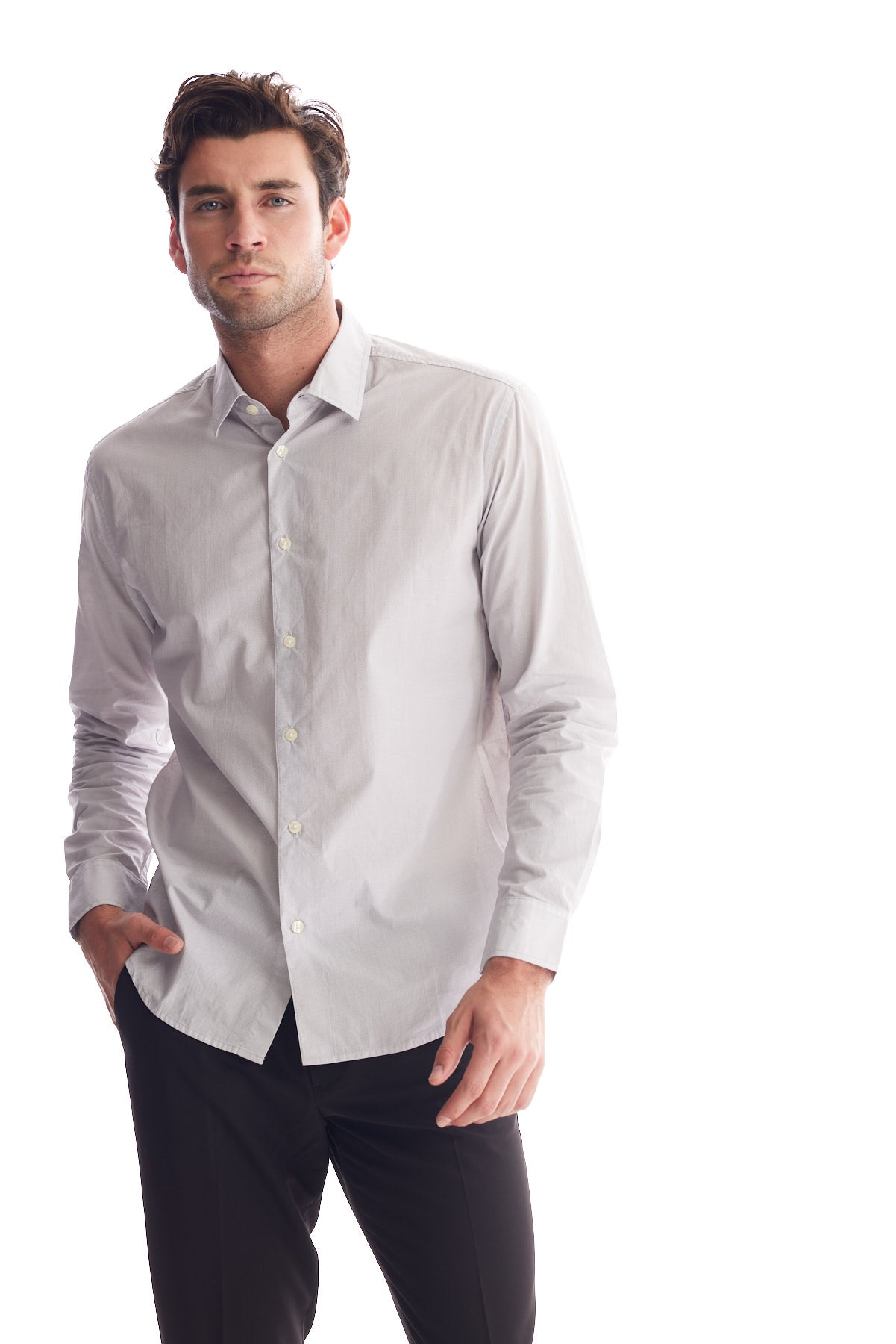 Tecnotela Long Sleeve Woven Shirt