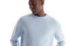 Merino Checker Crew Neck Sweater