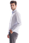 Solid Linen Dress Shirt