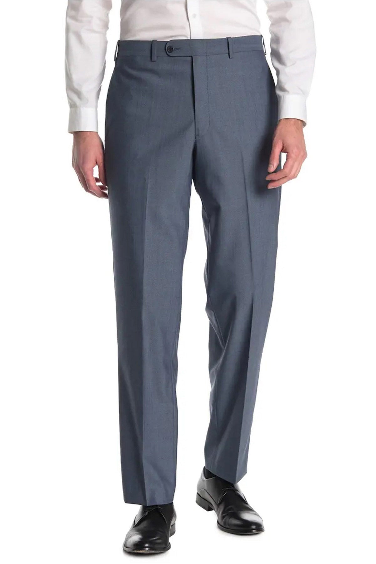 Wool Blend Stretch Dress Pant