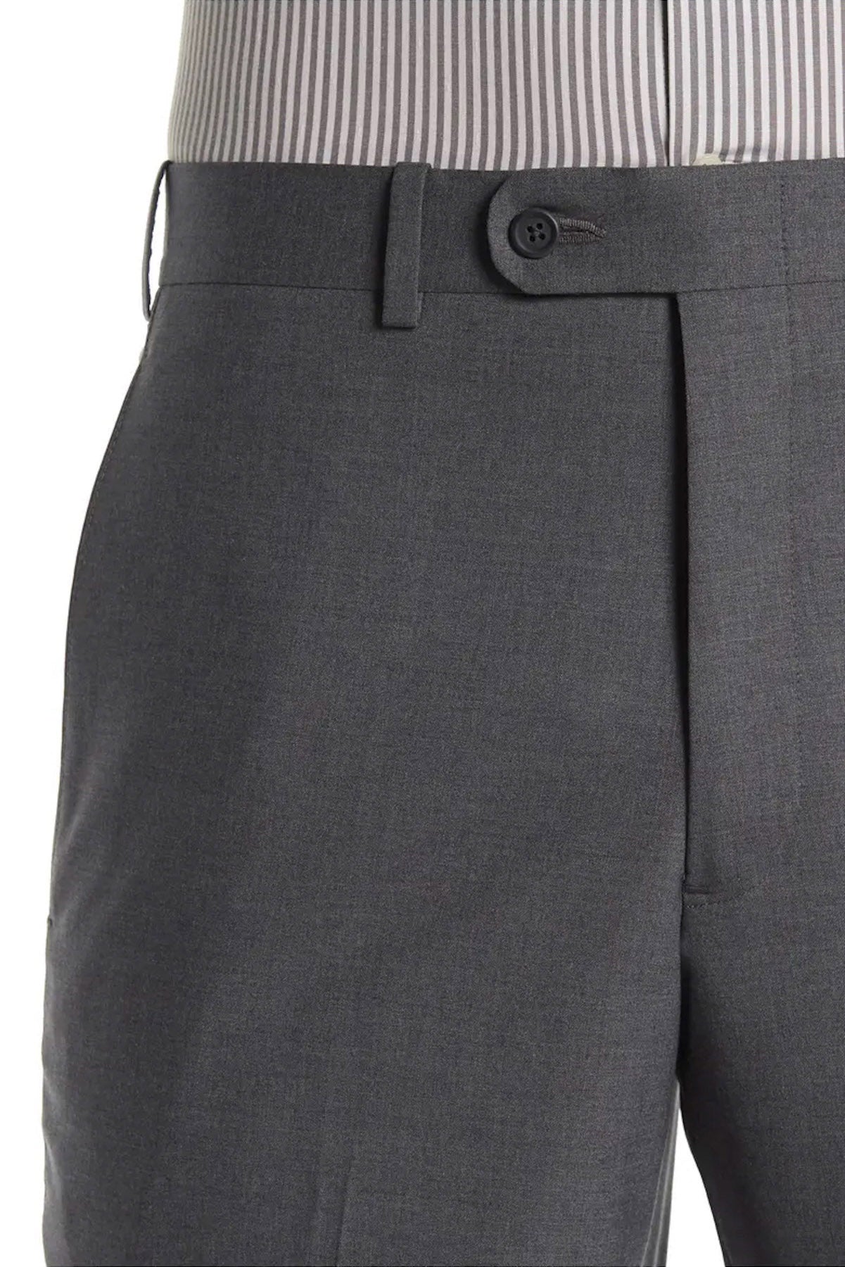 Wool Blend Stretch Dress Pant