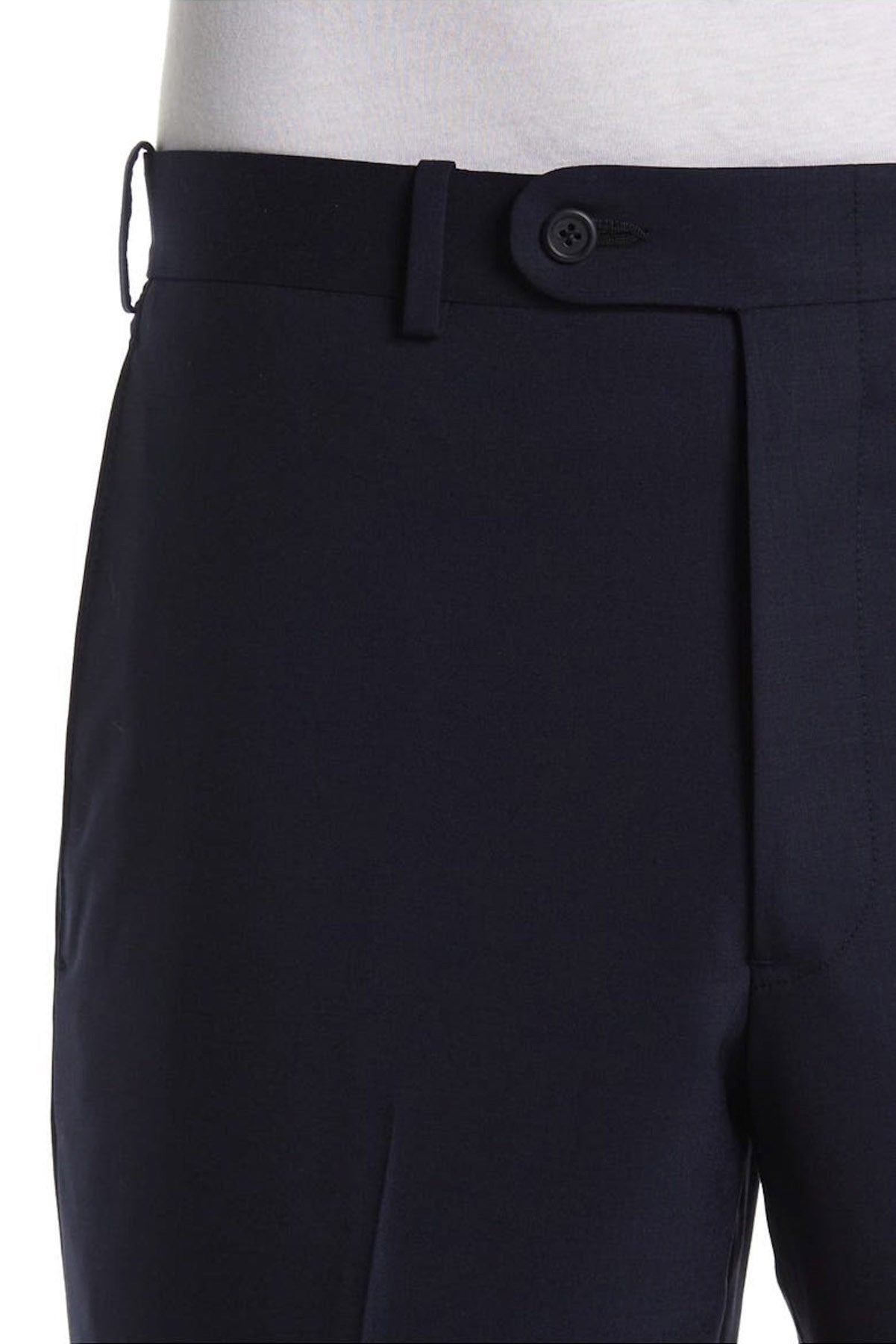 Wool Blend Stretch Dress Pant