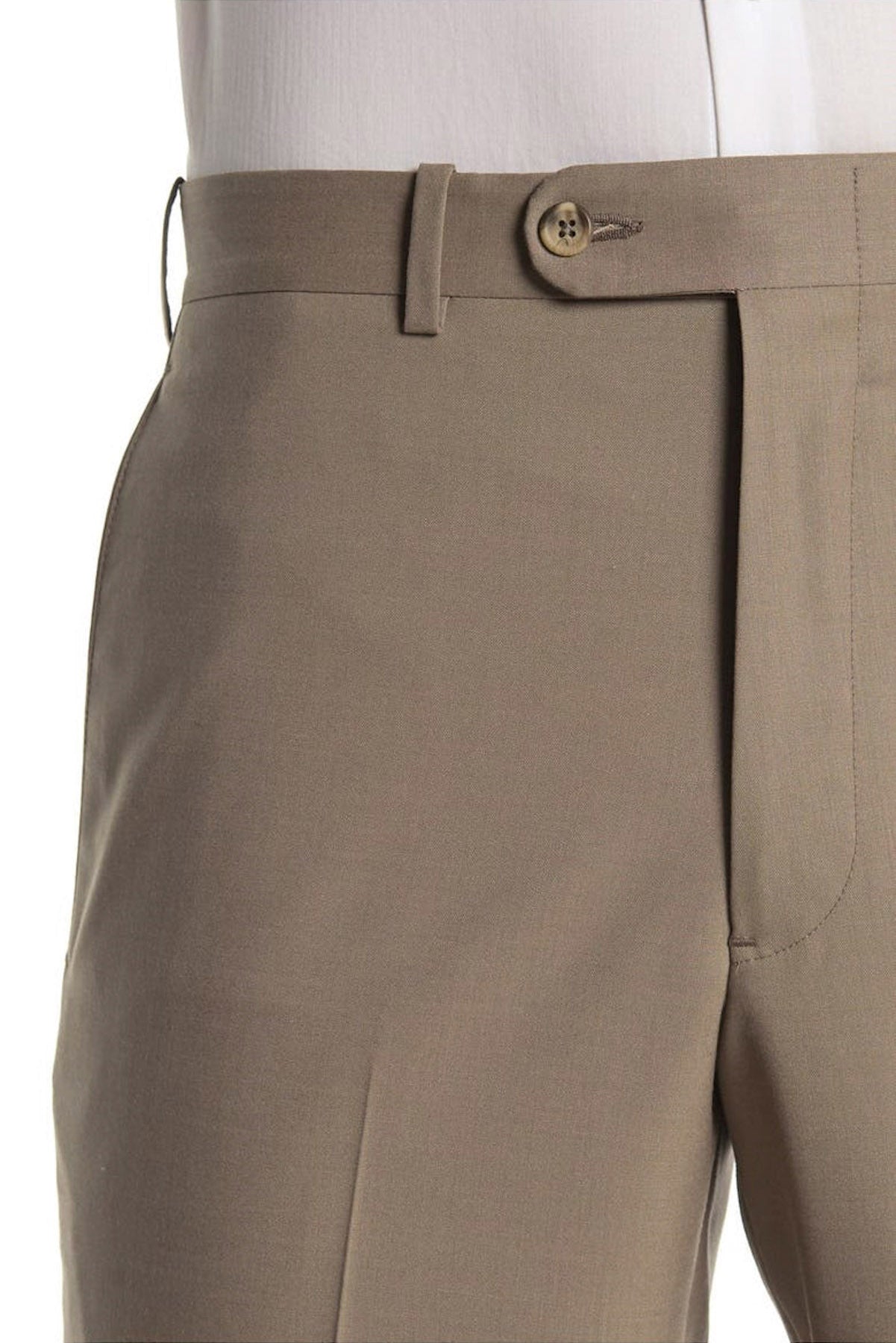 Wool Blend Stretch Dress Pant