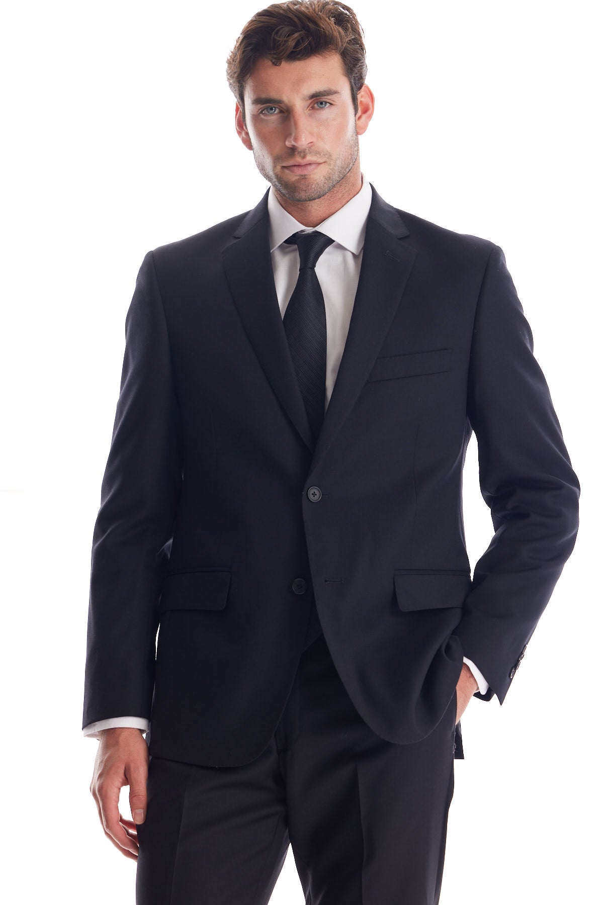 Wool Stretch Suit Separate Coat