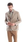 Solid Linen Sport Coat
