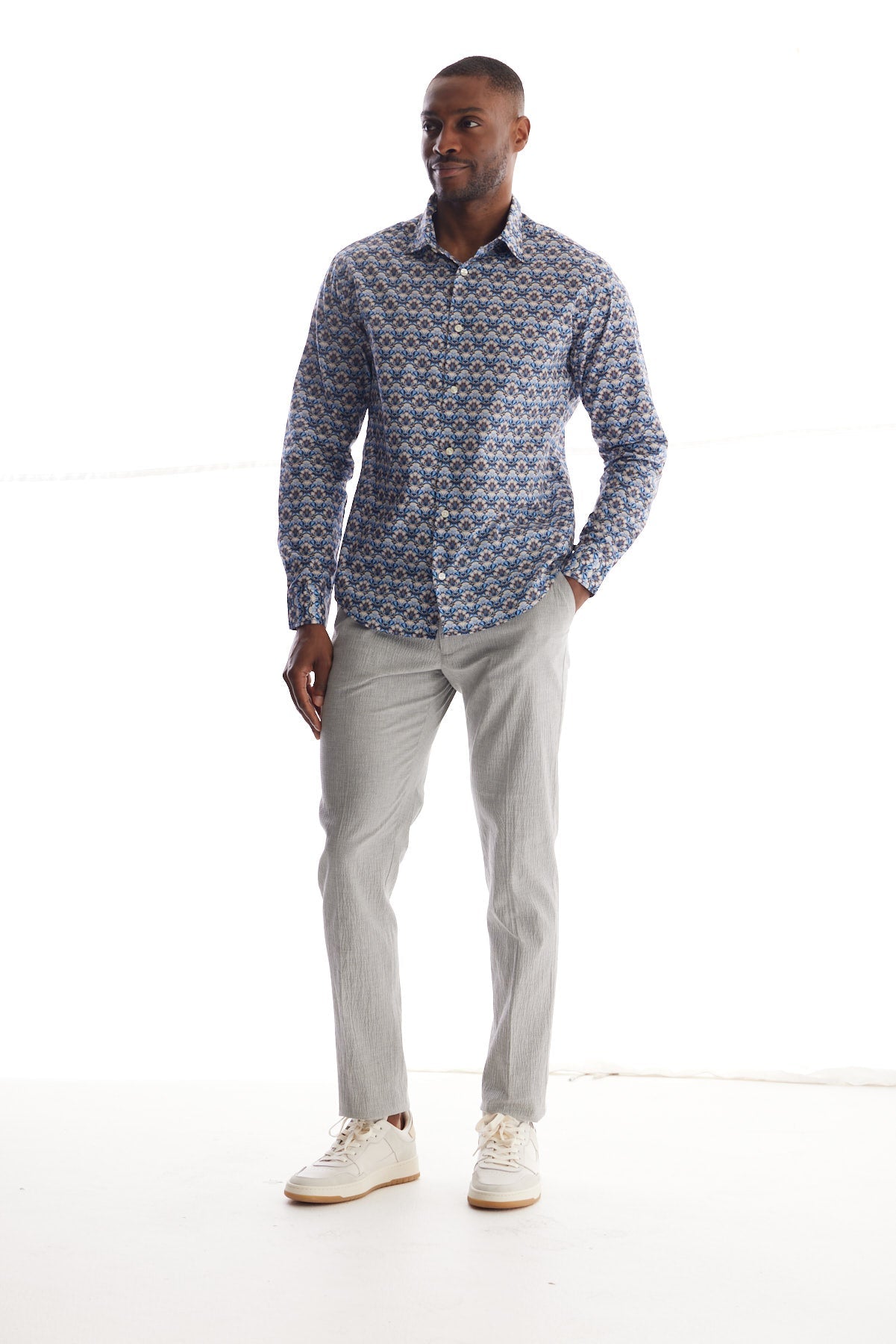 Triton Long Sleeve Woven Shirt