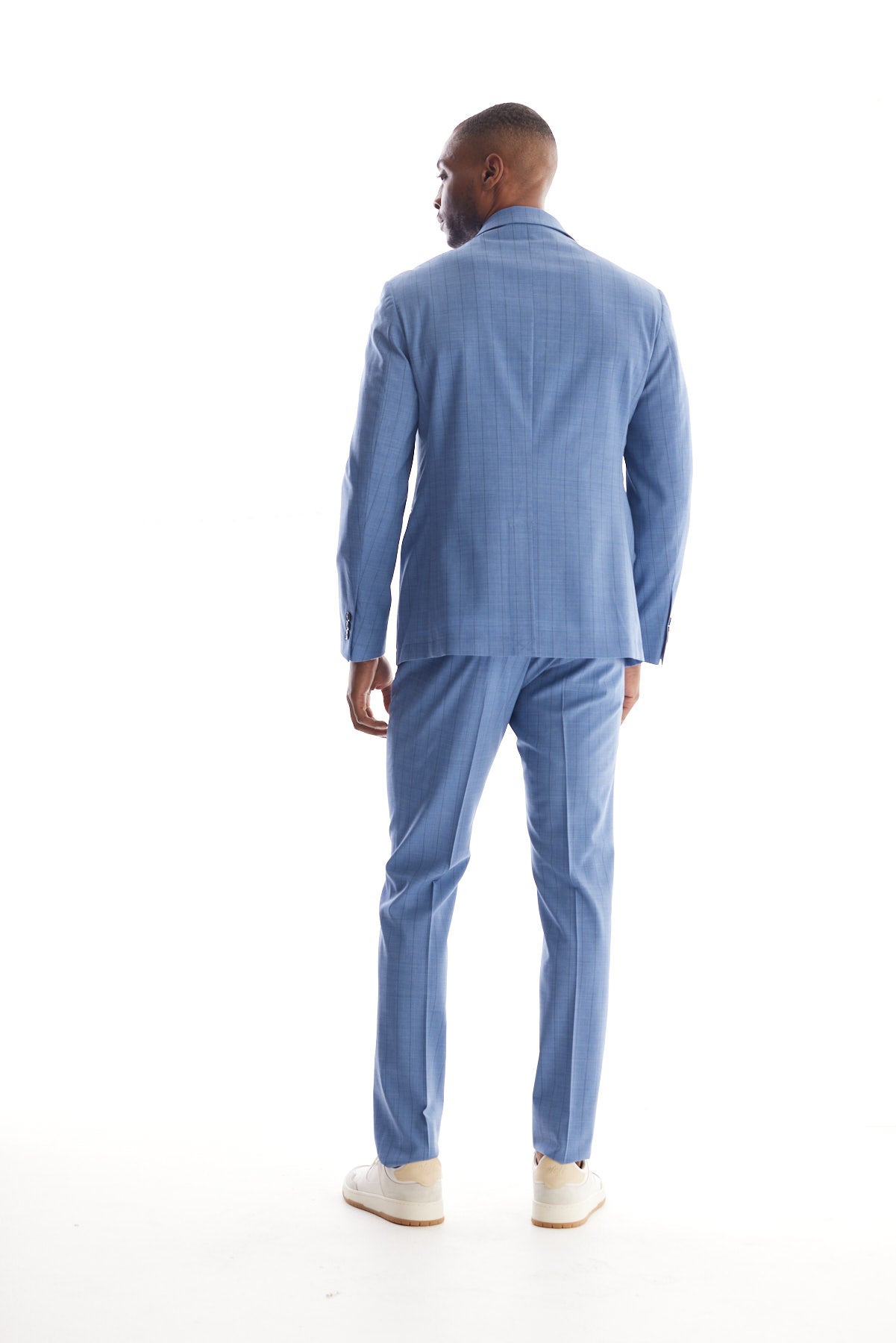Striped Wool Suit Separate Pant