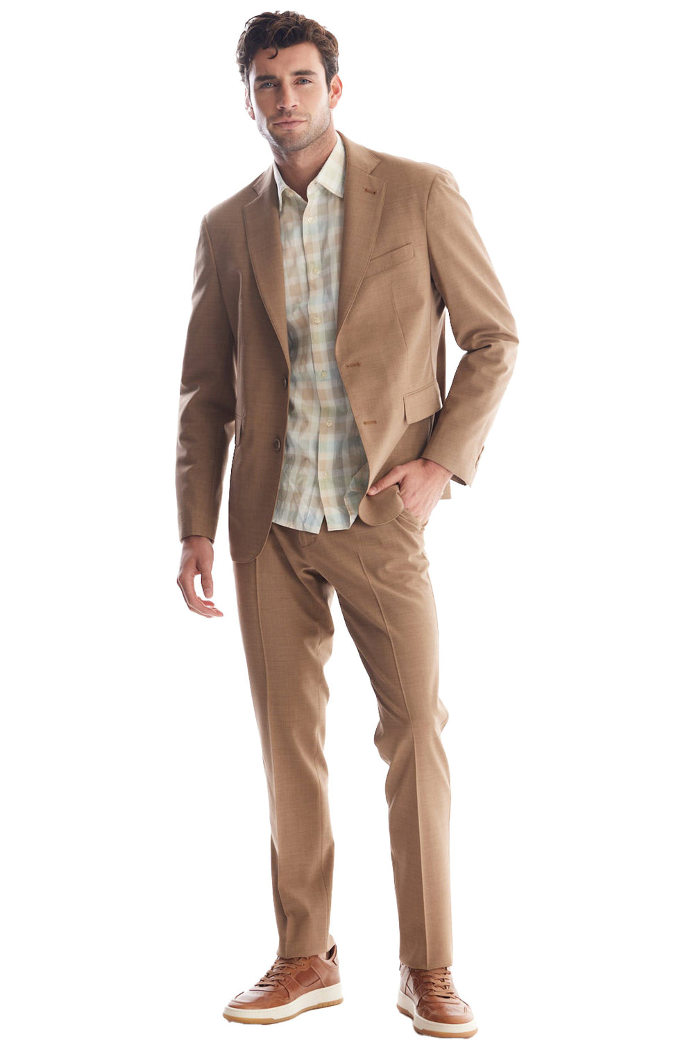 Product Image for Solid Wool Suit Separate Pant