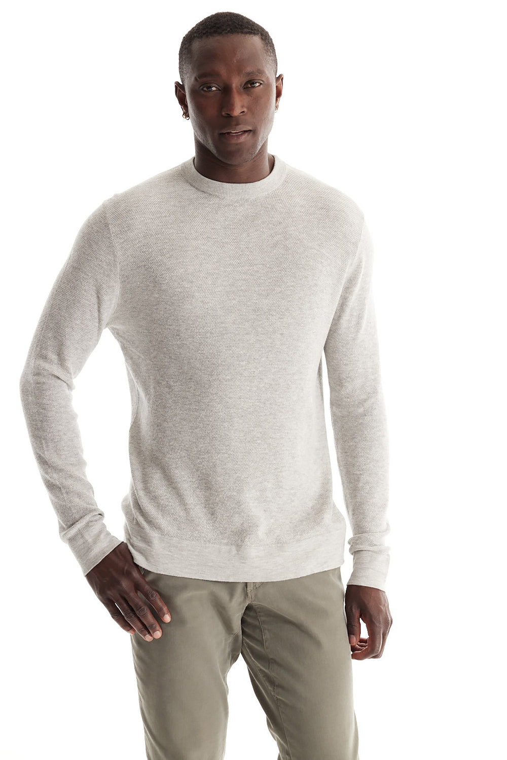 Product Image for Birdseye Cotton Silk Sweater