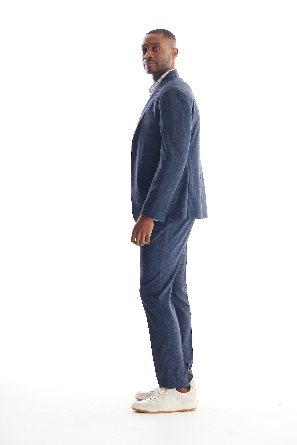 Wool Linen Suit Separate Coat